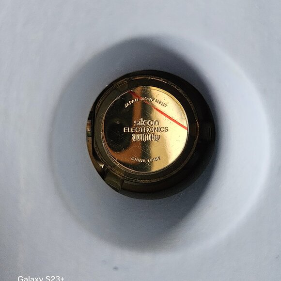 RARE VINTAGE WEDGWOOD ENGLAND BLUE WHITE SEASONS DESK MANTEL OFFICE CLOCK - Picture 8 of 15